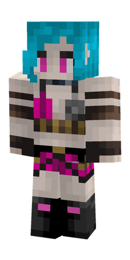 Black skin: body, front render