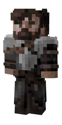 Black skin: body, front render