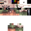 Black skin: raw texture render