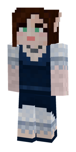 Black skin: body, front render