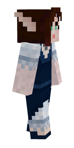 Black skin: body, right side render