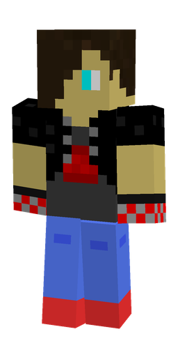 Black skin: body, front render