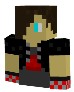 Black skin: bust render