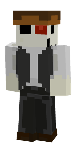 Black skin: body, front render