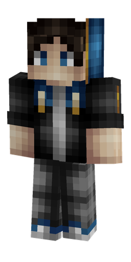 Black skin: body, front render