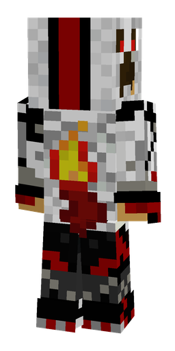 Black skin: body, back render