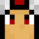 Black skin: face render