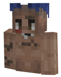 Brown skin: bust render