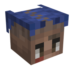 Brown skin: head render
