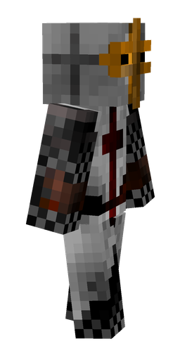 Black skin: body, right side render