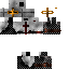 Black skin: raw texture render