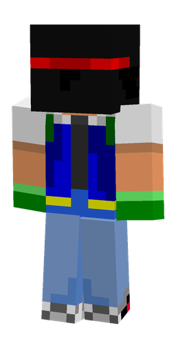 Black skin: body, front render