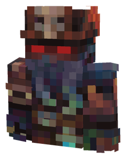 Black skin: bust render