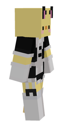 Black skin: body, right side render