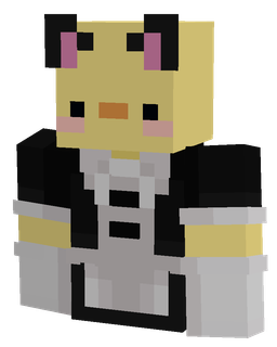 Black skin: bust render