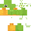 Classic skin: raw texture render