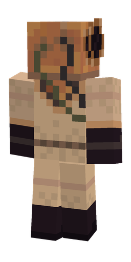 Classic skin: body, back render