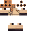 Classic skin: raw texture render