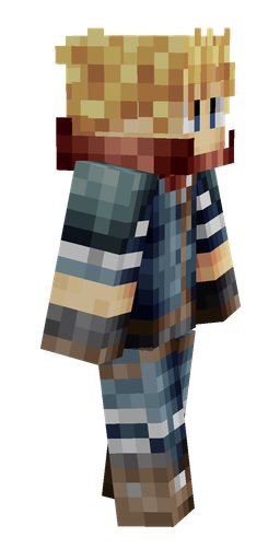 Black skin: body, right side render