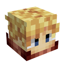 Black skin: head render