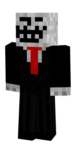 Black skin: body, front render