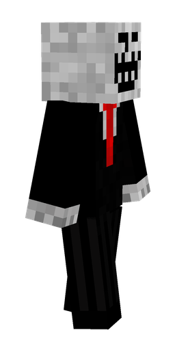 Black skin: body, right side render