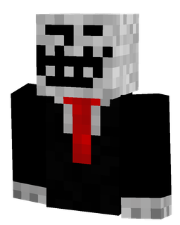 Black skin: bust render