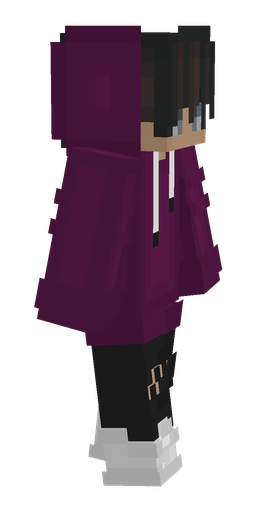 Black skin: body, right side render