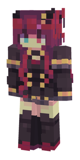 Black skin: body, front render