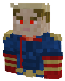Blue skin: bust render