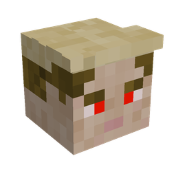 Blue skin: head render