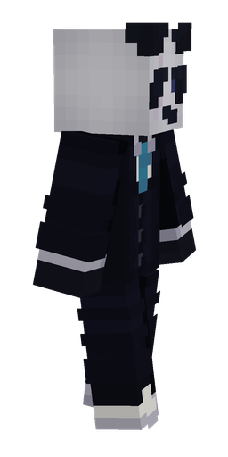 Black skin: body, right side render