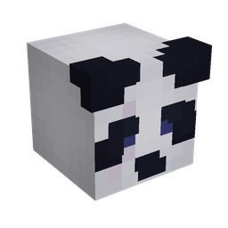 Black skin: head render