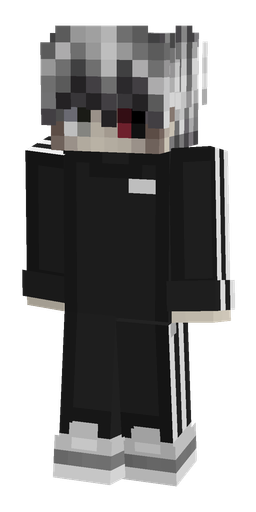 Black skin: body, front render