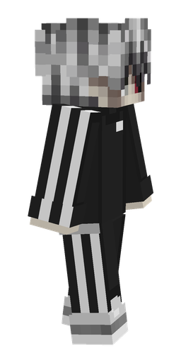 Black skin: body, right side render