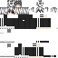 Black skin: raw texture render