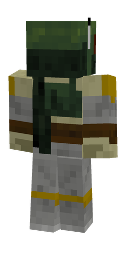 Classic skin: body, back render