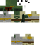 Classic skin: raw texture render