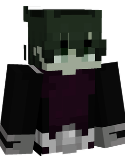 Black skin: bust render
