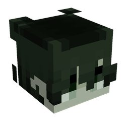 Black skin: head render
