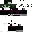 Black skin: raw texture render