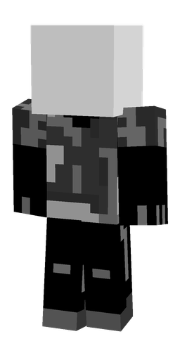 Black skin: body, front render