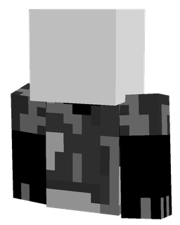 Black skin: bust render