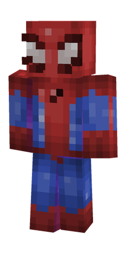 Blue skin: body, front render