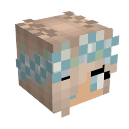 Blue skin: head render