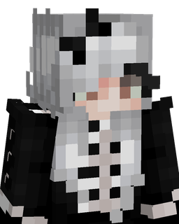 Black skin: bust render