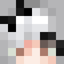 Black skin: face render