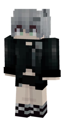 Black skin: body, front render