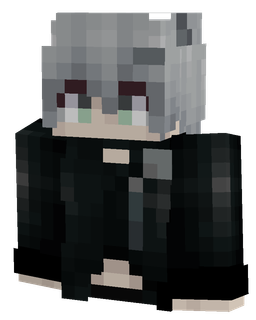 Black skin: bust render
