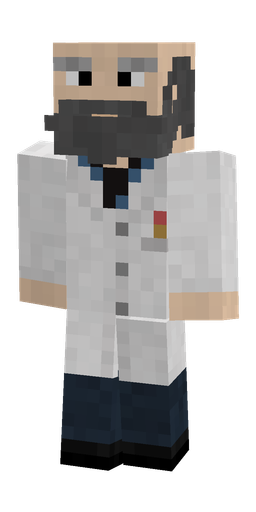 Black skin: body, front render